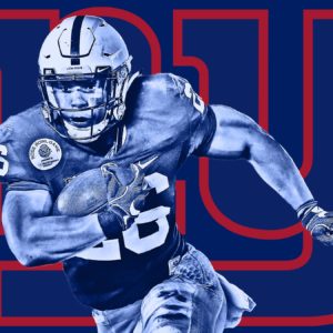 download New York Giants select Saquon Barkley with the 2nd pick in NFL Draft