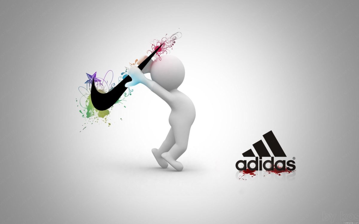 Logo : Nike Adidas Creative Wallpaper 1600x2560px Nike Wallpaper …