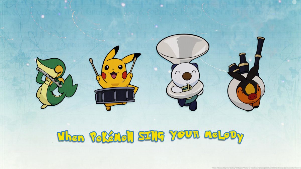 WHEN POKEMON SING YOUR MELODY WALLPAPER – (#94281) – HD Wallpapers …