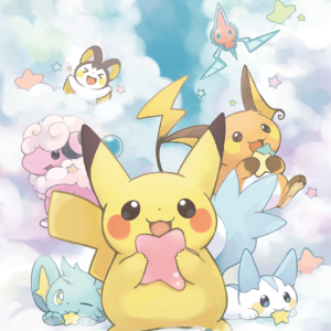 download Pokémon, Pikachu, Shinx, Pachirisu, Raichu, Flaaffy, Rotom, Emolga …