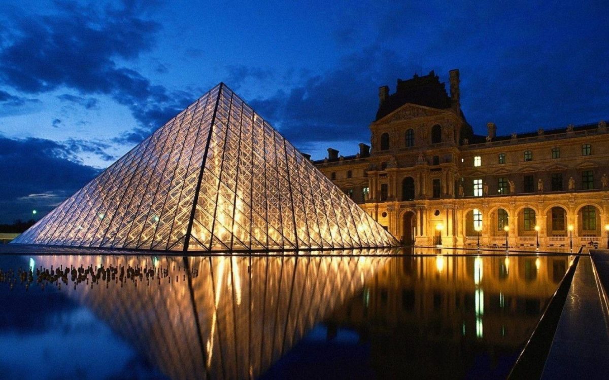 1440×900 Louvre Paris desktop PC and Mac wallpaper