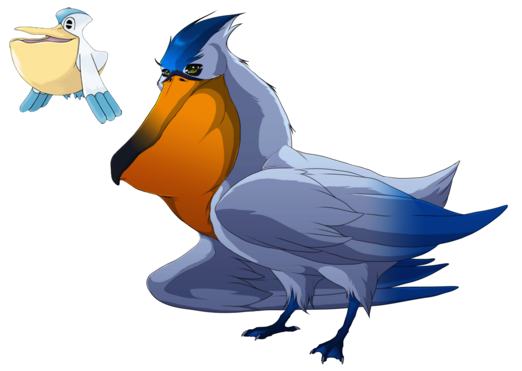 Pelipper- The most annoying bird in Hoenn by blueharuka on DeviantArt