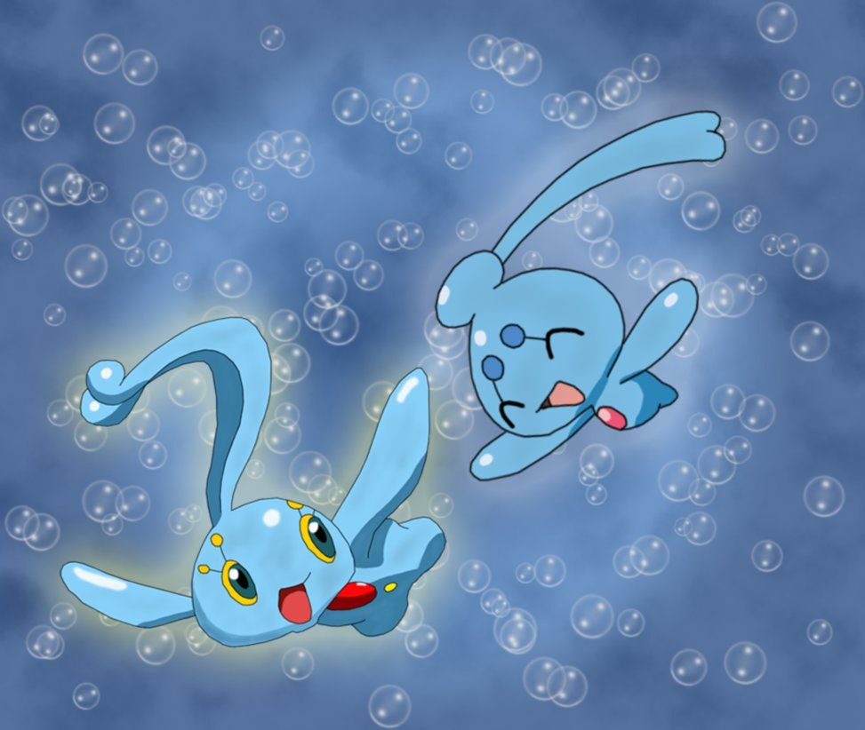 Manaphy and Phione by kenmicjen on DeviantArt
