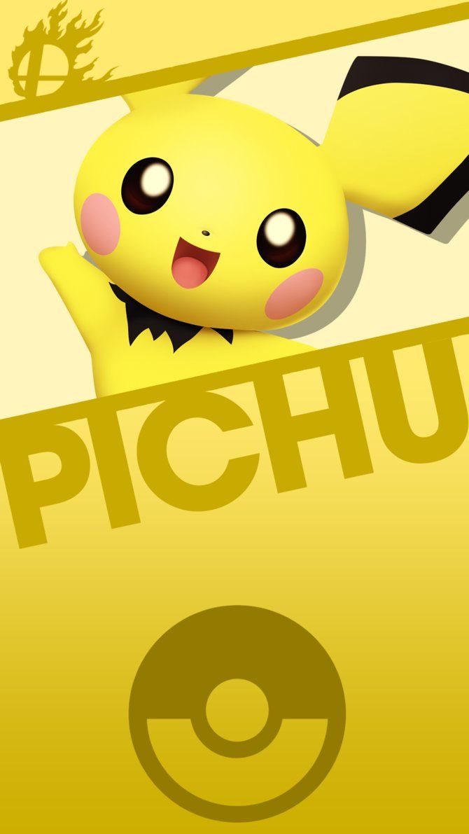 Pichu Smash Phone Wallpaper by MrThatKidAlex24 on DeviantArt