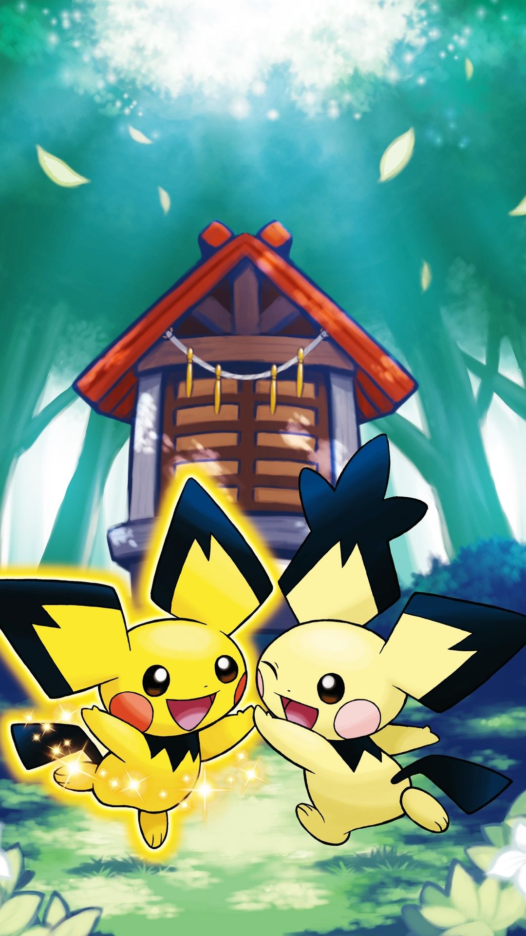 Pokemon Pichu Galaxy S4 Wallpaper (1080×1920)