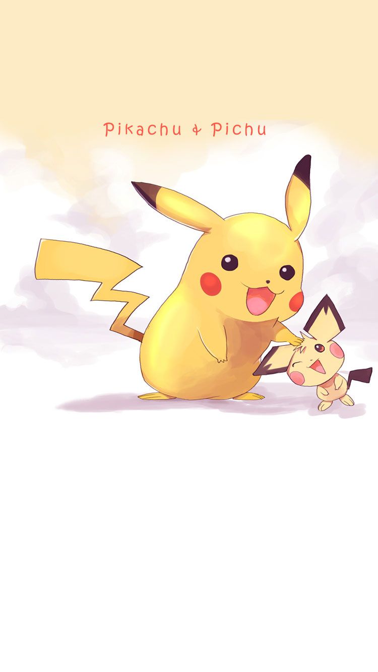 Pikachu-and-Pichu-iphone-wallpaper | Pokemon | Pinterest …
