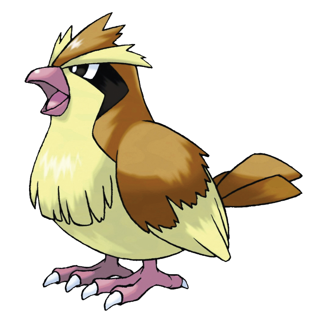 Pidgey – 016 – A common sight in forests and woods. It flaps its …