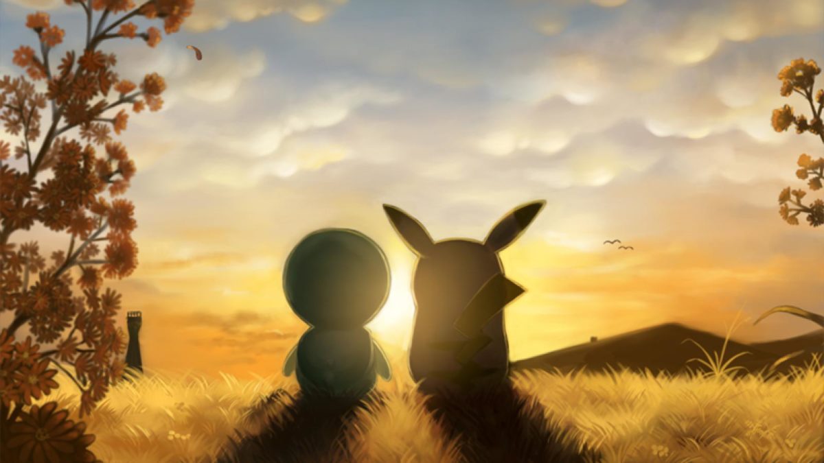 pikachu and piplup sunrise #879501
