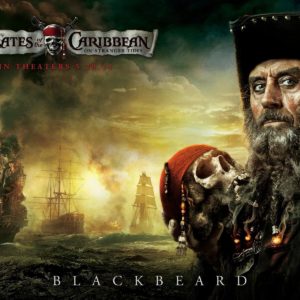 download Blackbeard from Pirates of the Caribbean Desktop Wallpaper