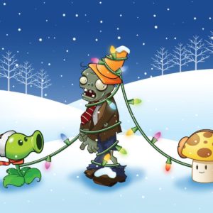 download Would you like a Plants vs. Zombies Christmas wallpaper? – Ironhammers