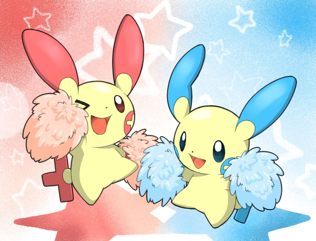 Pokémon by Review: #311 – #312: Plusle & Minun
