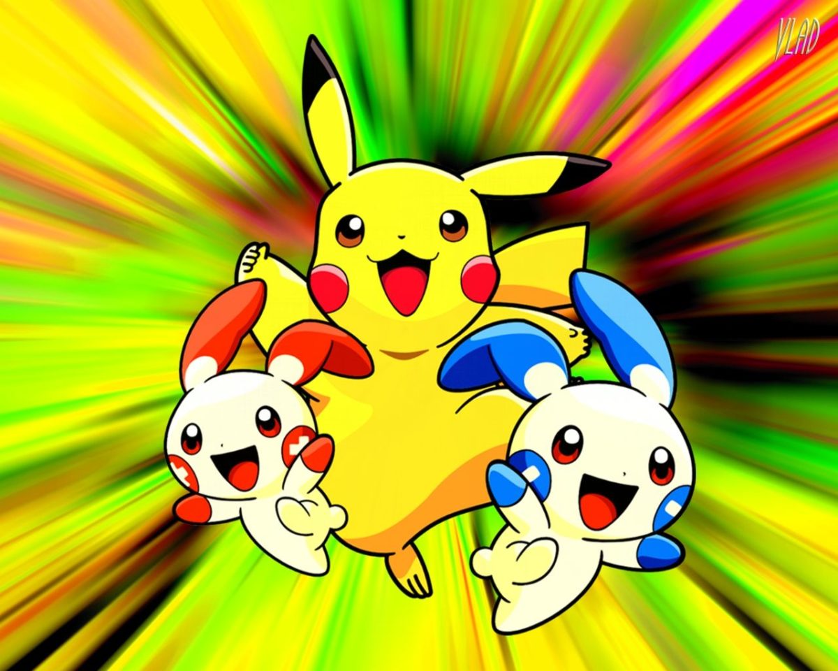 Plusle, Minun, Pikachu | Pokemon ♥ | Pinterest | Pokémon