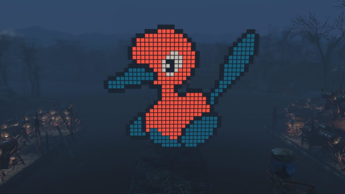 I made my favorite Pokemon with lightboxes — Porygon 2 : fo4