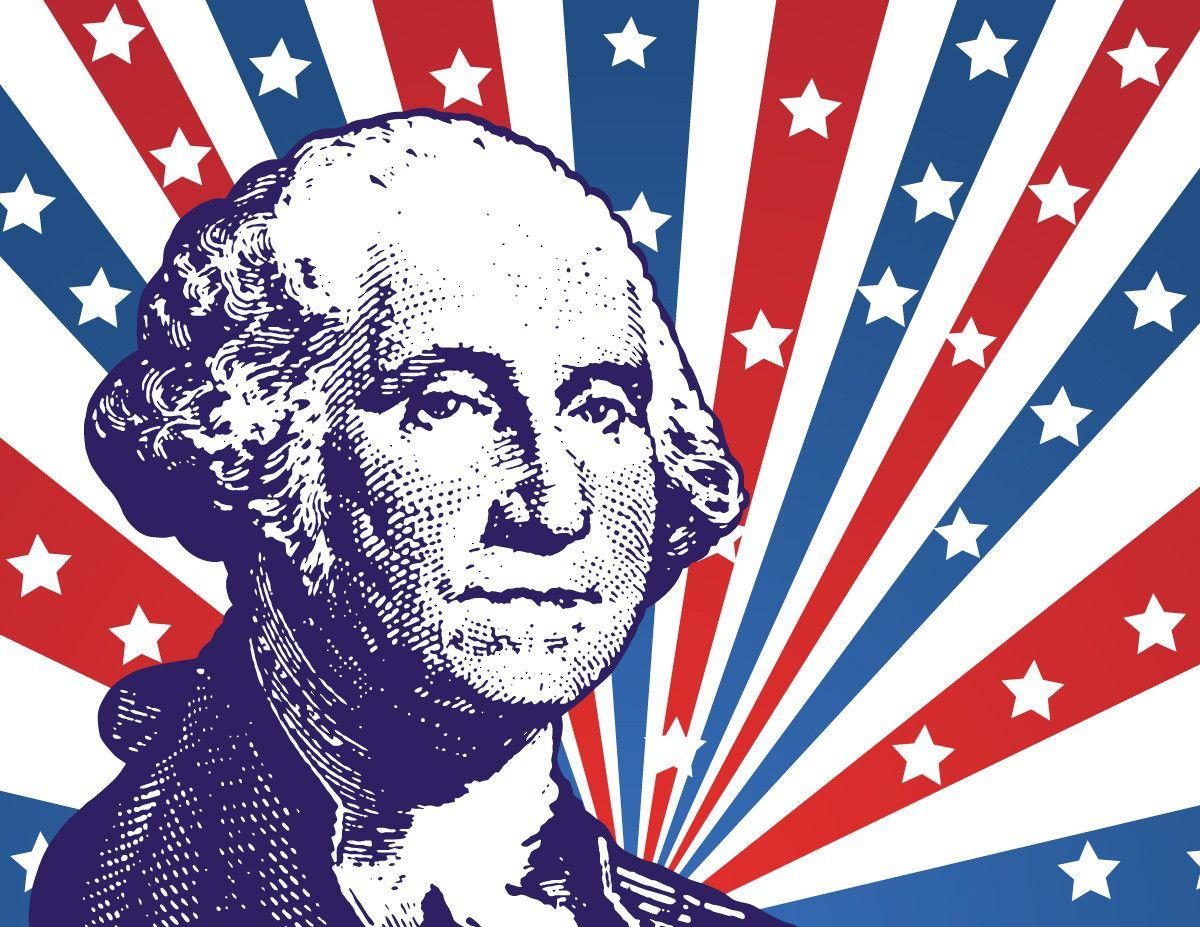 President's Day Vector Background | GraphicsKeeper.