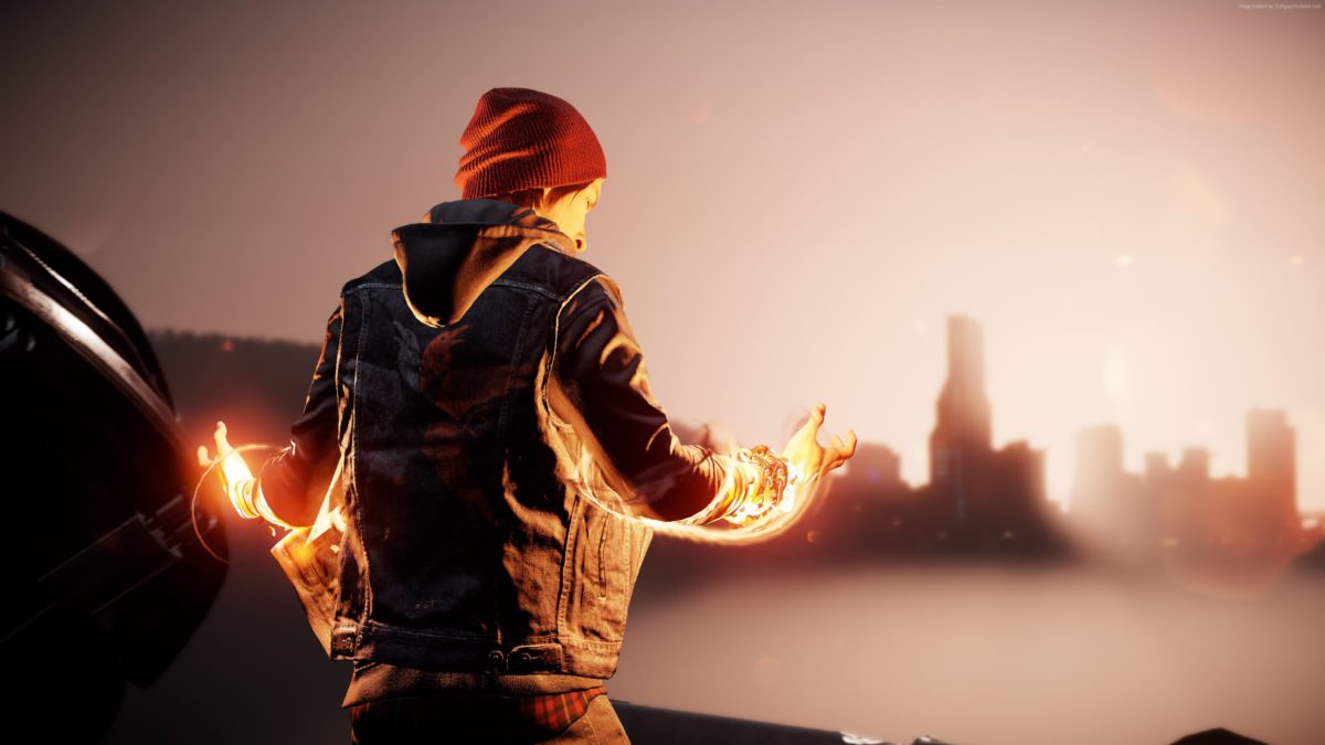 Wallpaper Infamous: Second Son, First Light, PS4 pro, Games #12475