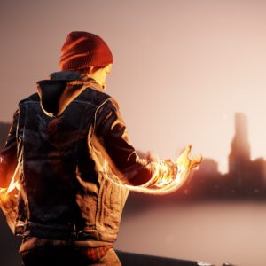 download Wallpaper Infamous: Second Son, First Light, PS4 pro, Games #12475