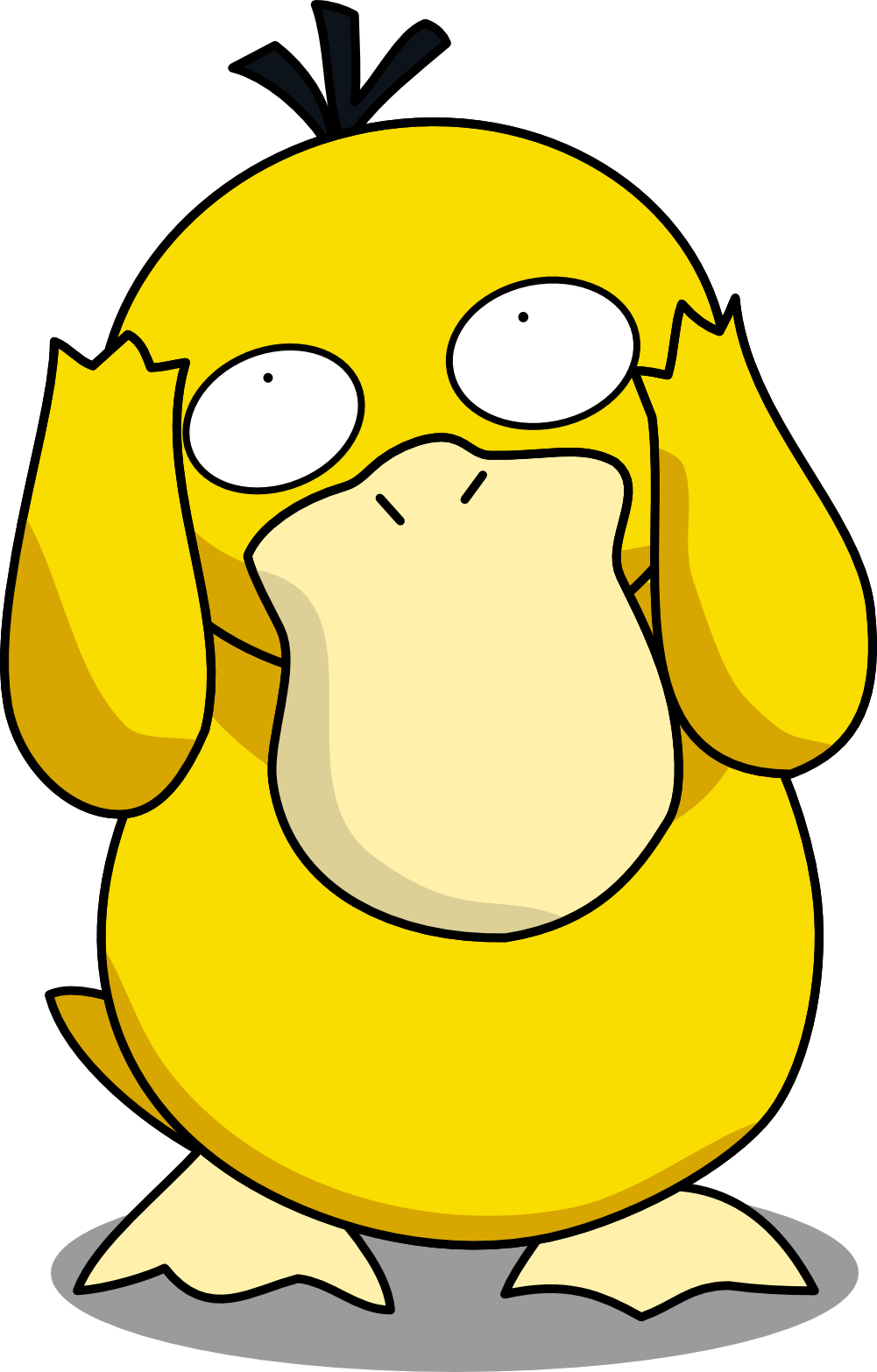 Silly Psyduck by Mighty355 on DeviantArt