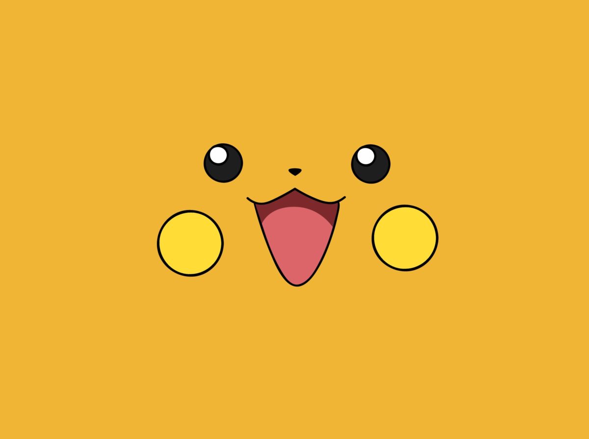 pokemon yellow raichu anime faces simple 3317×2474 wallpaper High …