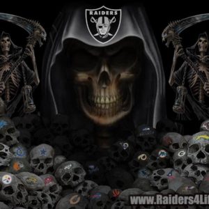 download Images For > Oakland Raiders Skull Wallpaper