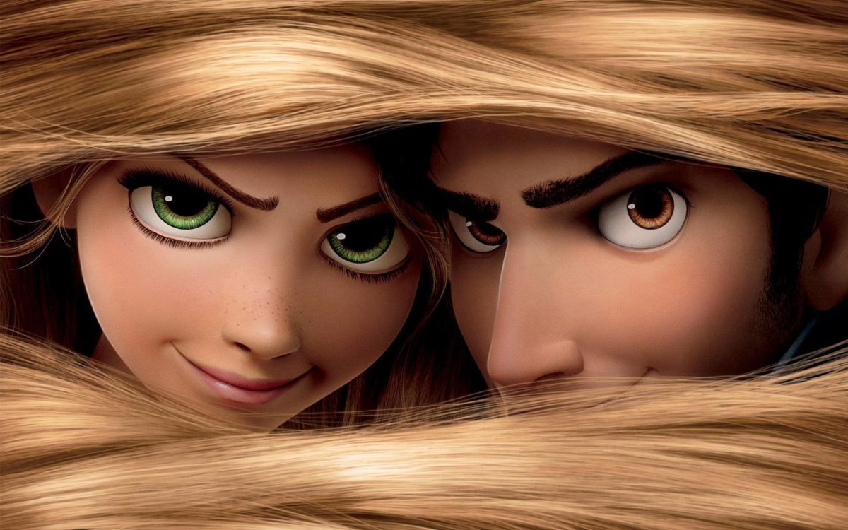 Romantic Tangled Rapunzel And Flynn Rider HD Wallpaper #1122 …