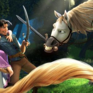 download Rapunzel & Flynn in Tangled Wallpapers | HD Wallpapers