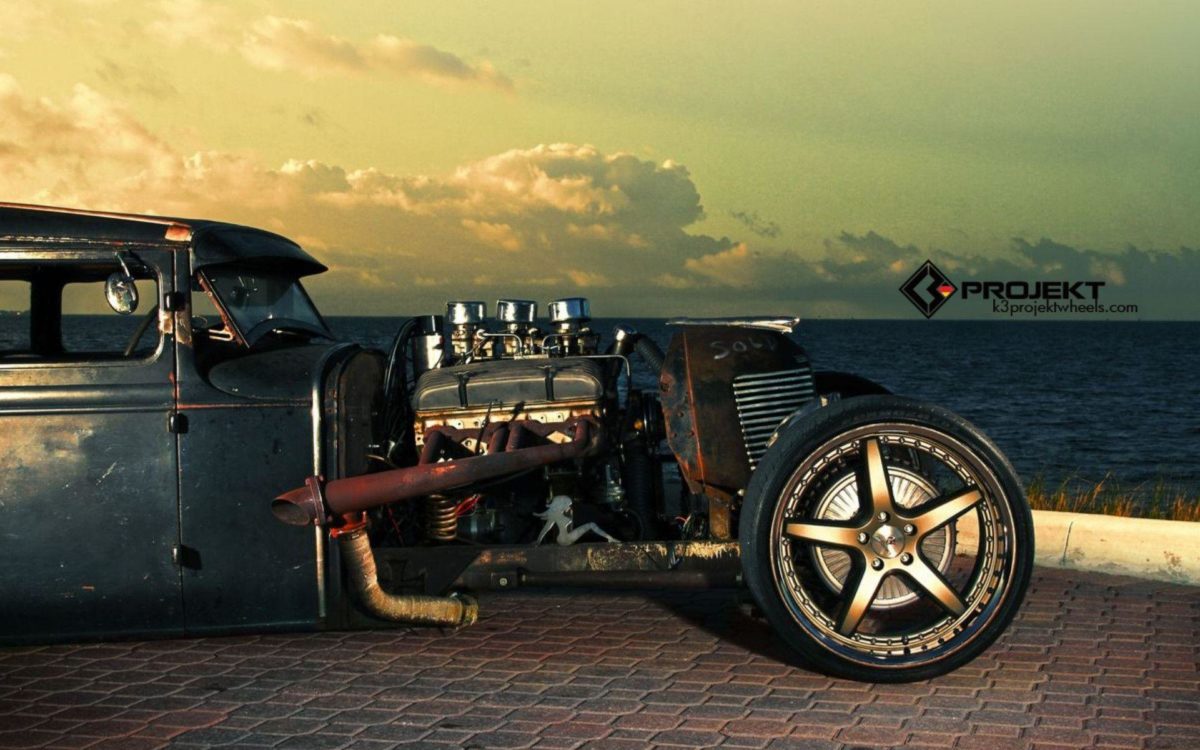 1931 K3-Projekt Ford Model-T rat rod hot rods retro engine engines …