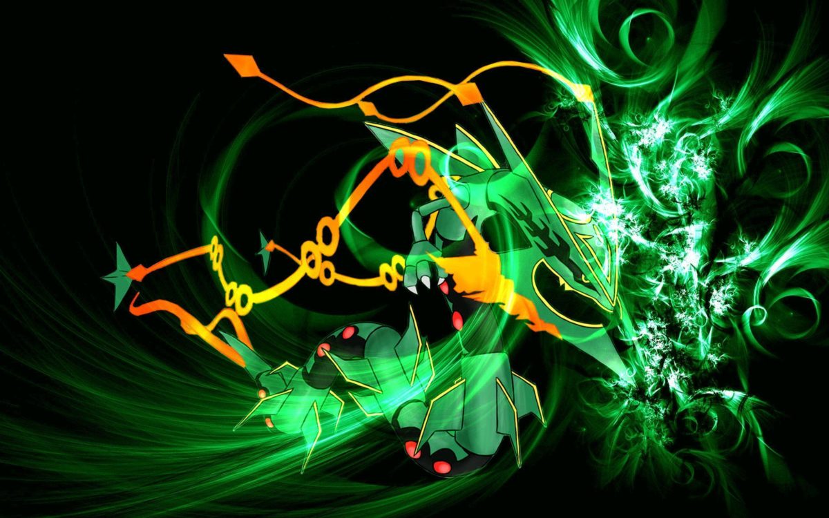 Mega Rayquaza Hd Wallpaper Wallpapersafari