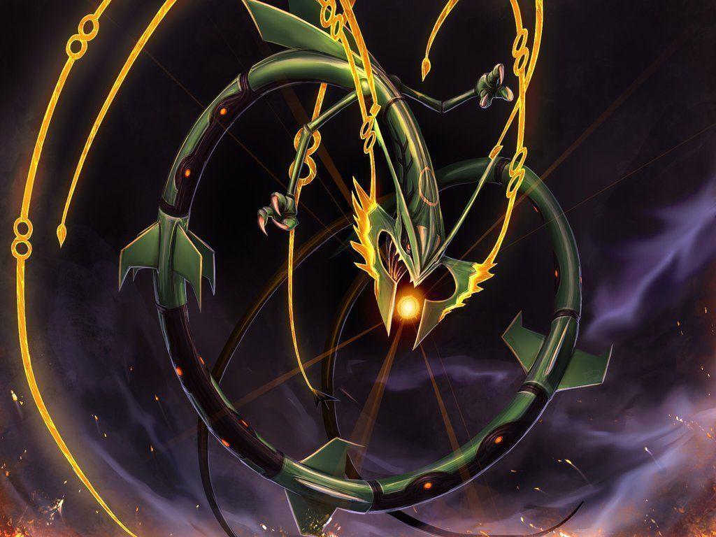 shiny mega rayquaza | 10 Pieces of Fan Art To Remind You Not To …
