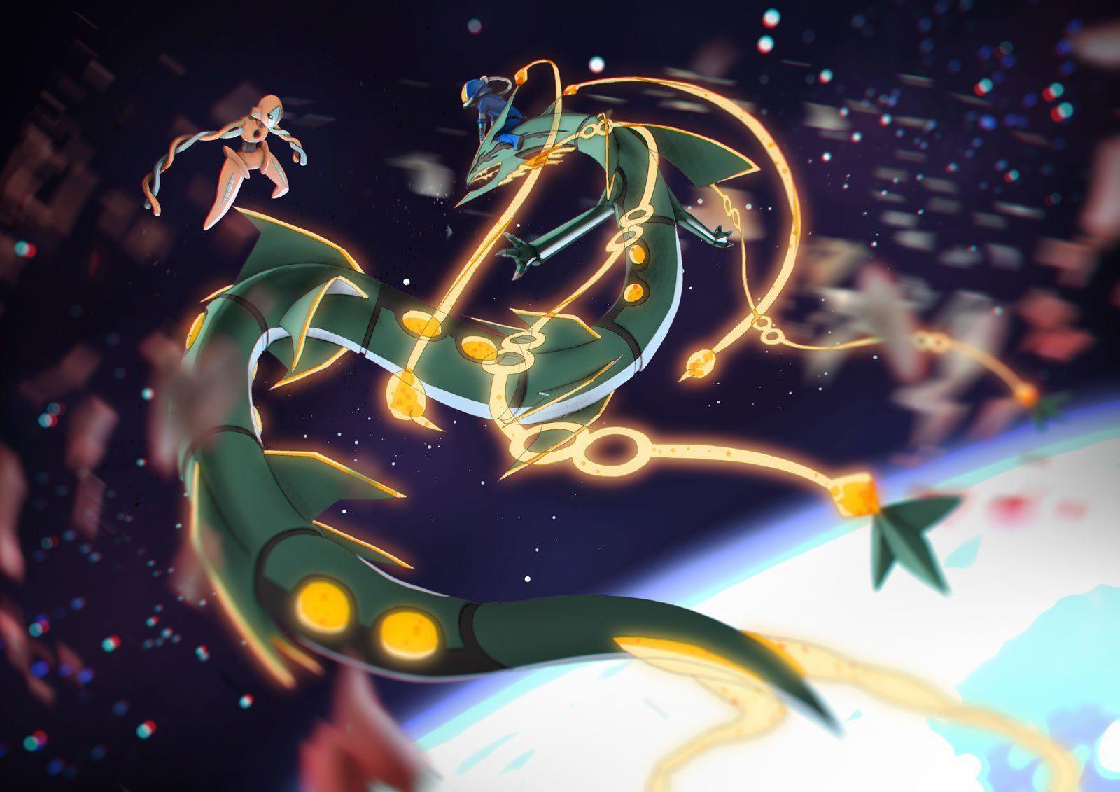 6 Mega Rayquaza (Pokémon) HD Wallpapers Backgrounds - Wallpaper.
