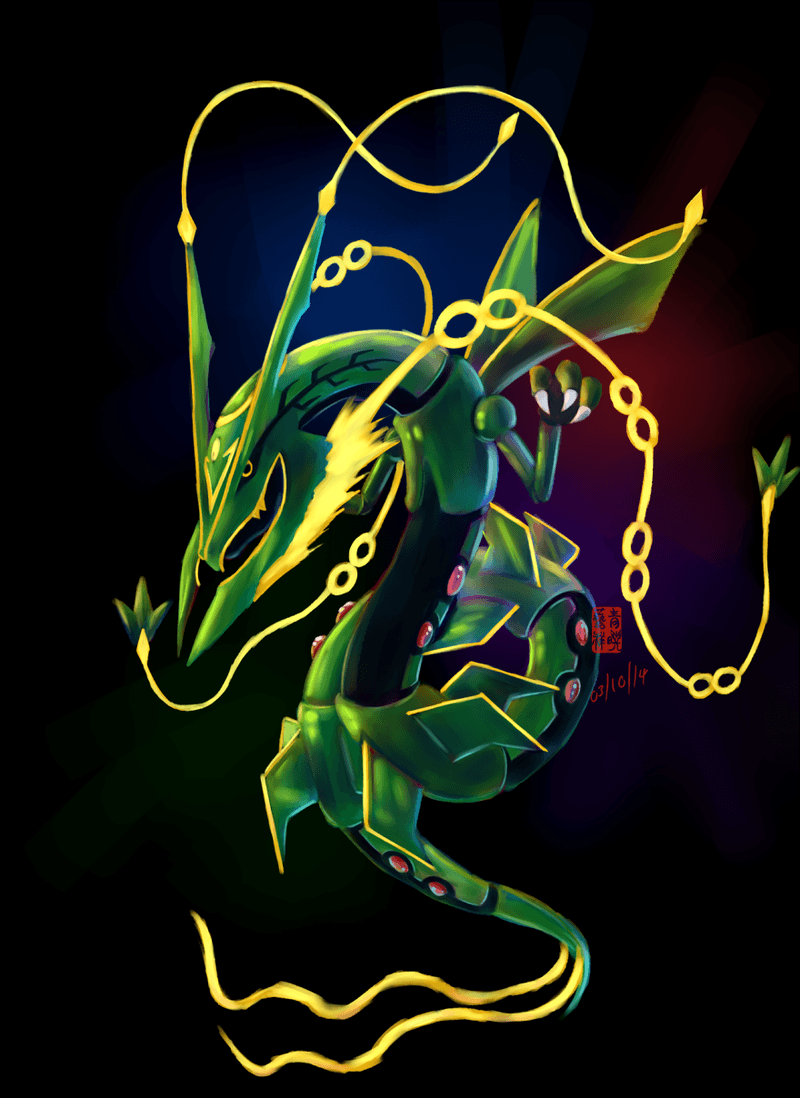 SP: Mega Rayquaza The Last Airbender LOL by AoronQinG on DeviantArt