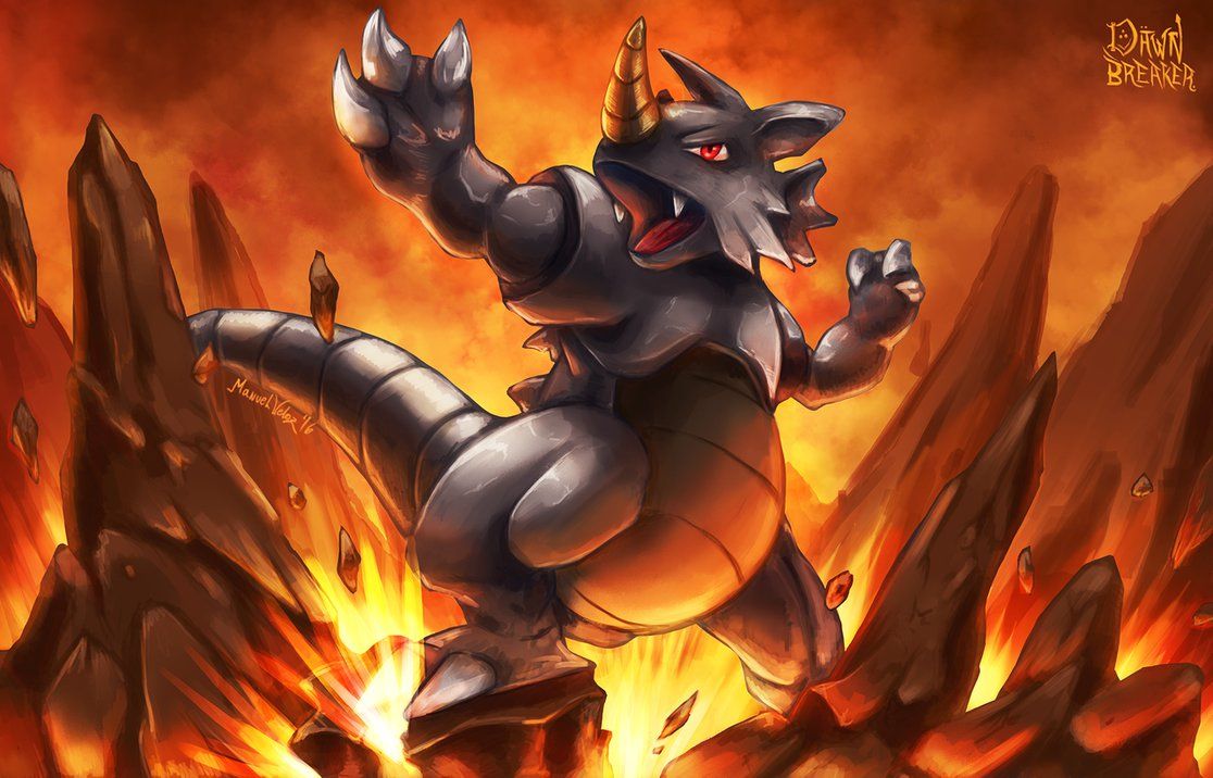 Rhydon used Earth Power! | Pokémon | Know Your Meme