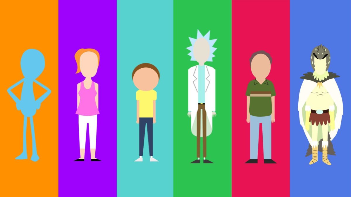 My minimalist Rick and Morty character collection – Album on Imgur