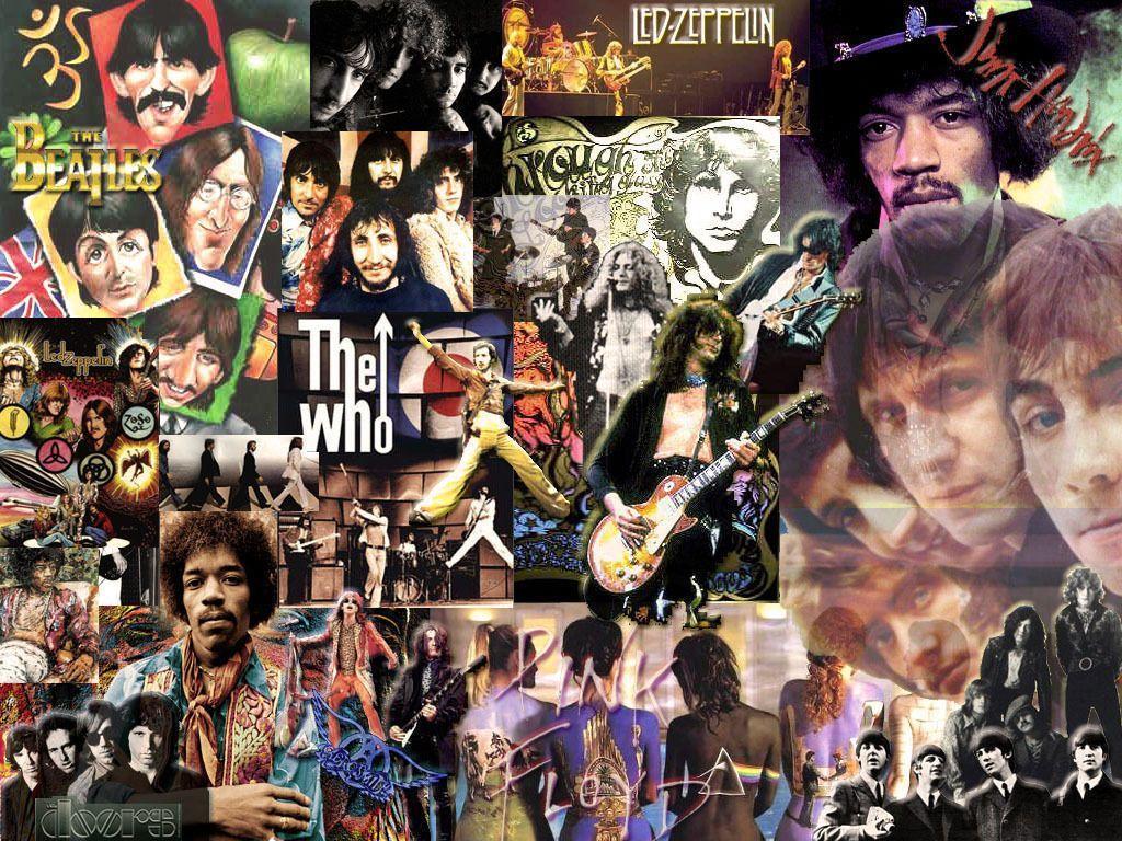 Rock N Roll Collage – wallpaper.