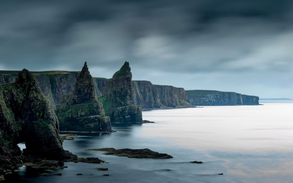 coast, Rock, Nature, Sea, Scotland, Cliff Wallpapers HD / Desktop …
