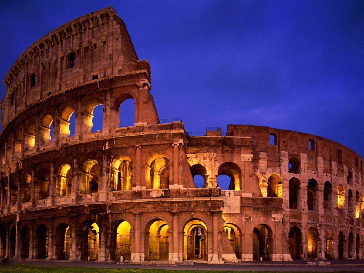 El Coliseo de Roma Wallpaper Mundial Italia