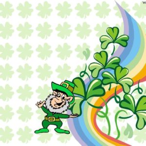 download Get Lucky with Leprechaun Desktop Wallpaper for St. Patrick's Day