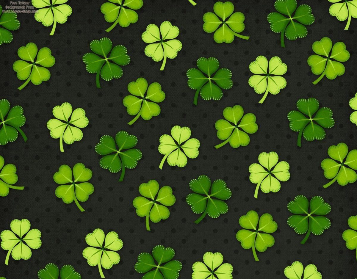 St. Patrick's Day Free Twitter Backgrounds | Leelou Blogs
