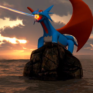 download Majestic Salamence – Finished Projects – Blender Artists
