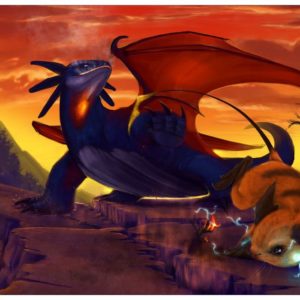 download Pokemon dragons Raichu realistic Salamence wallpaper | 1942×1192 …