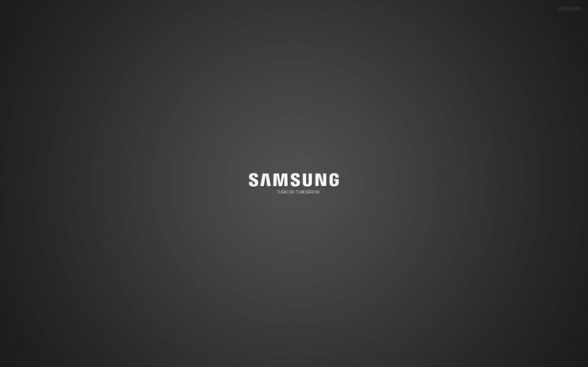 Logos For > Samsung Logo Black Background Wallpaper