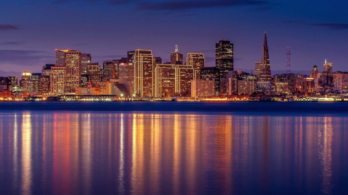 San Francisco USA City Reflection Water HD Wallpaper – ZoomWalls