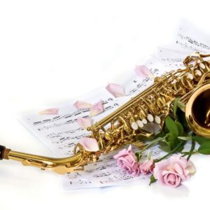 download Music Saxophone Beautiful Wallpaper | Queenwallpaper.