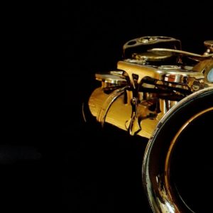 download Shiny Saxophone iPhone Wallpaper high res theme.