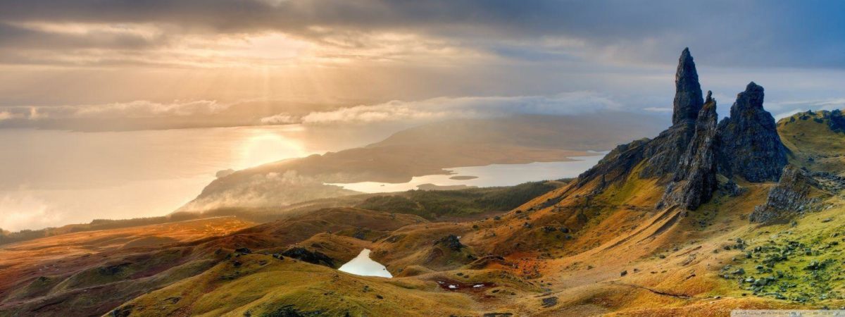 The Storr Hill Panorama Scotland Wallpapers | Hd Wallpapers