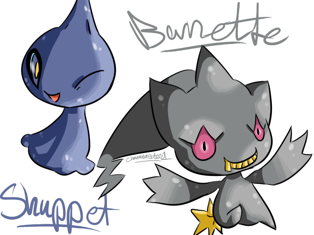 Shuppet and Banette by Chaomaster1 on DeviantArt