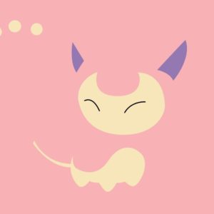 download Pokemon minimalistic pink skitty normal wallpaper | (112411)