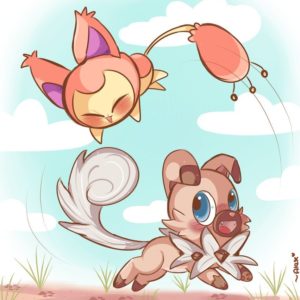 download Skitty e Rockruff: D por chibiirose | pokemon | Pinterest | Pokémon …