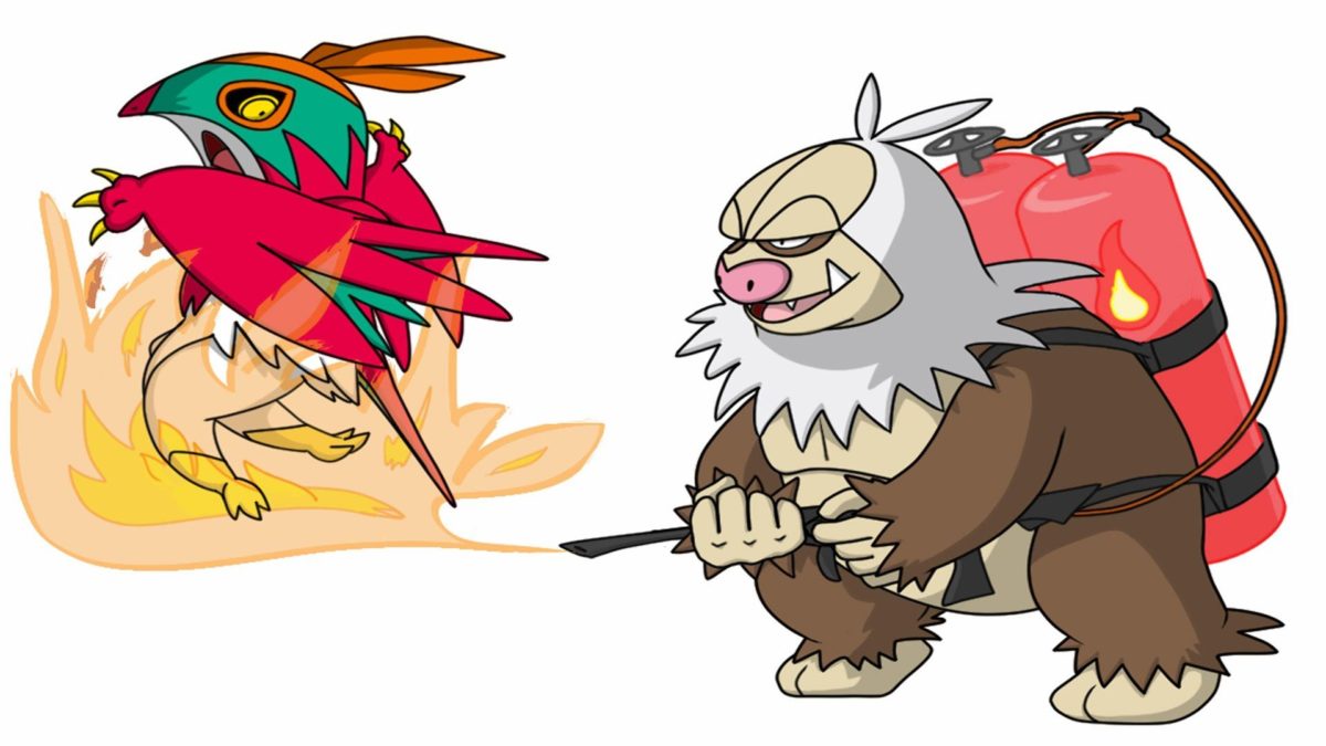 Slaking Used Flamethrower Pokemon Omega Ruby Alpha Sapphire Oras