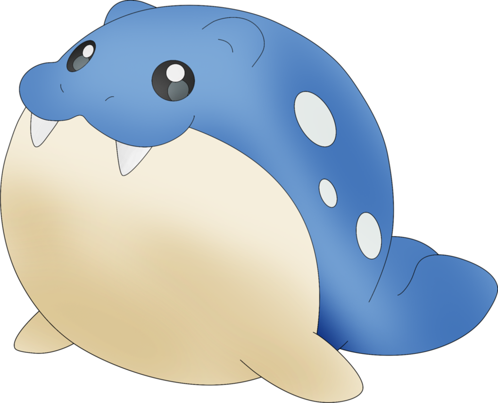 Colored Spheal by InuKawaiiLover on DeviantArt