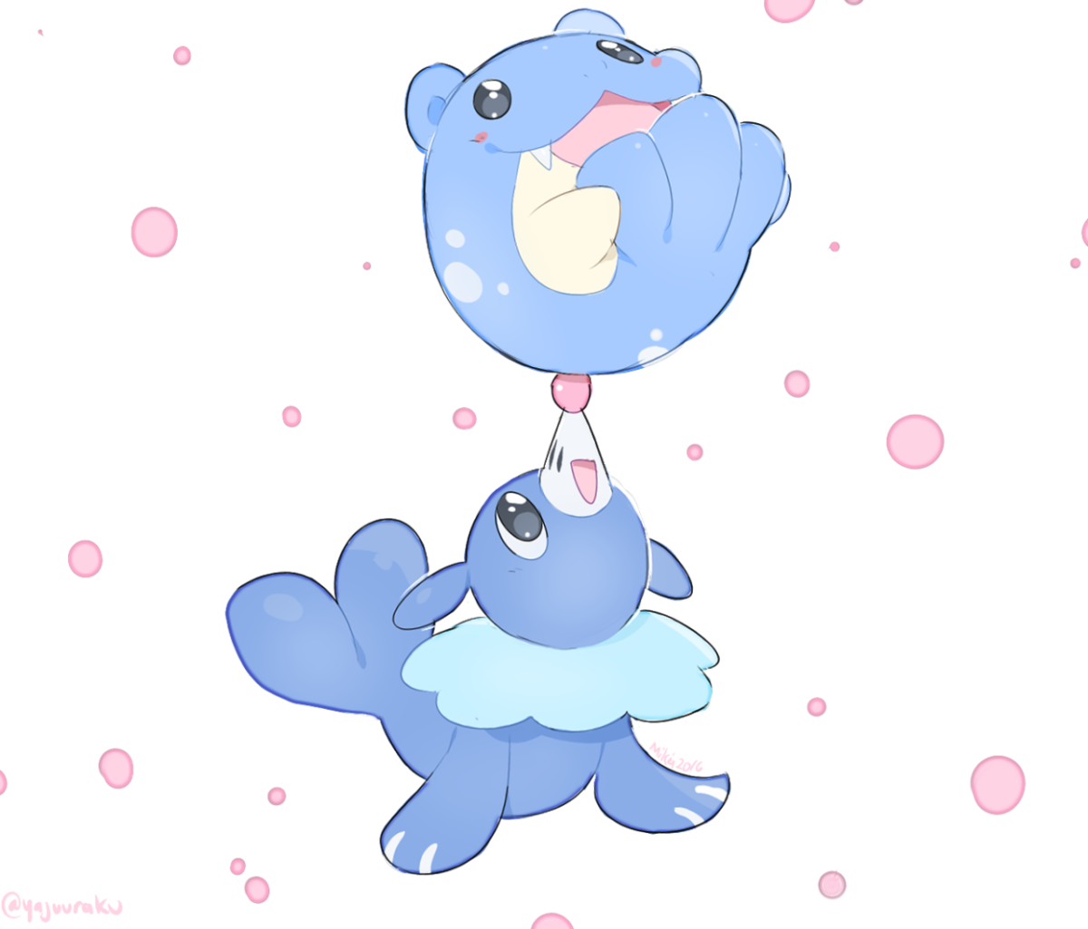 Aghhh Spheal is my favorite Non-Starter pokemon and Popplio is one …
